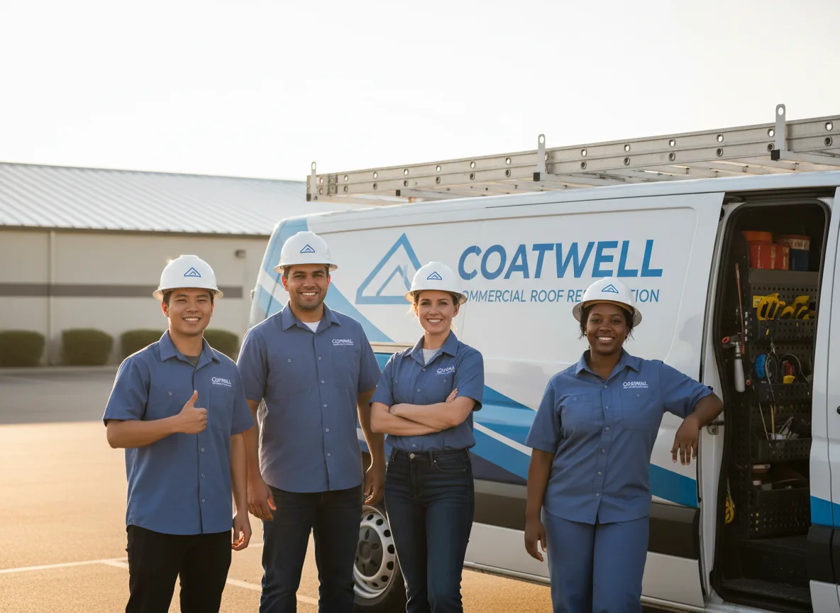 Commercial roof coating company in Reading, PA
